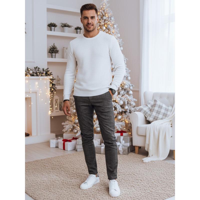 Férfi sötét szürke szabadidő nadrág