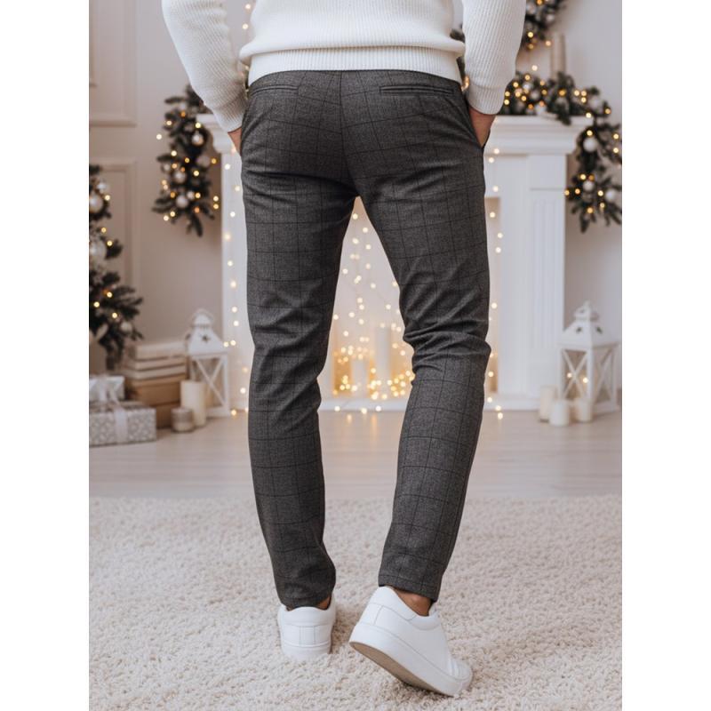 Férfi sötét szürke szabadidő nadrág