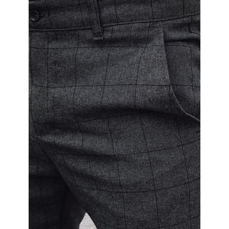 Férfi sötét szürke szabadidő nadrág