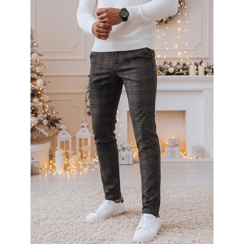 Férfi sötét szürke szabadidő nadrág