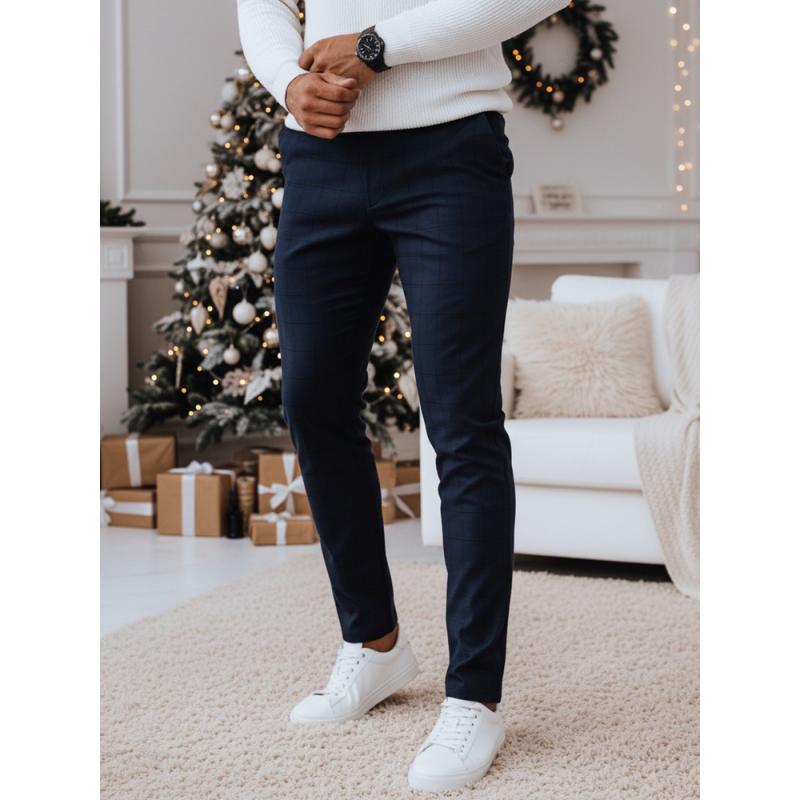 Férfi szabadidő nadrág, sötétkék