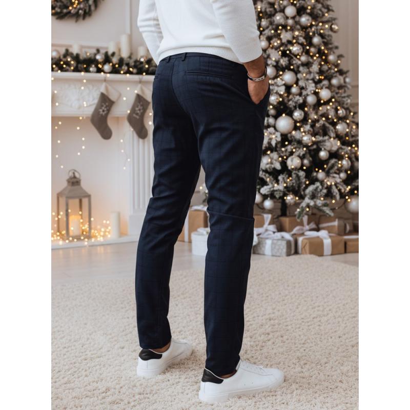 Férfi szabadidő nadrág, sötétkék