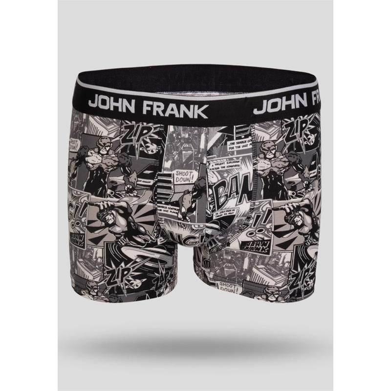 Pánské boxerky John Frank JFB109 Komiks