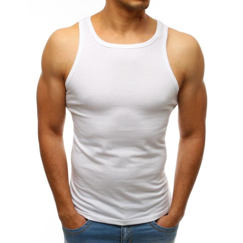 Férfi nyomtatás nélküli ing fehér
