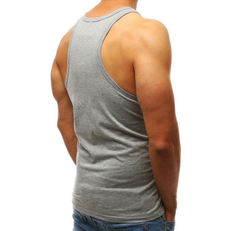 Férfi MAN ing nyomtatás nélkül szürke