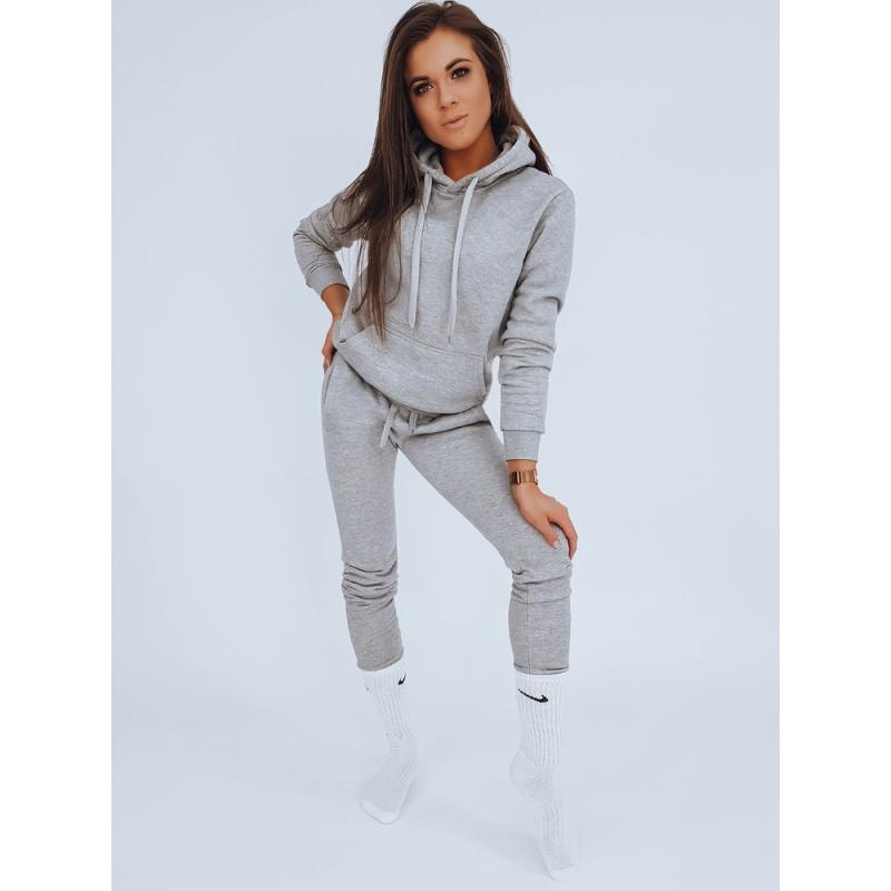 Dámská BASIC mikina s kapucí šedá