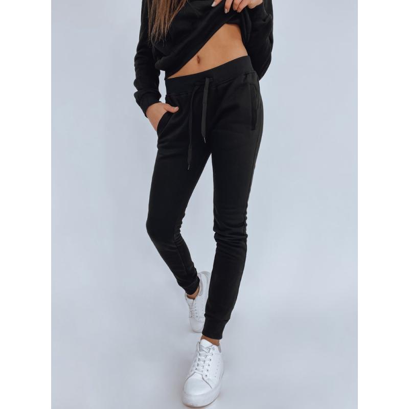 Komplet teplákový FITT dámsky čierne