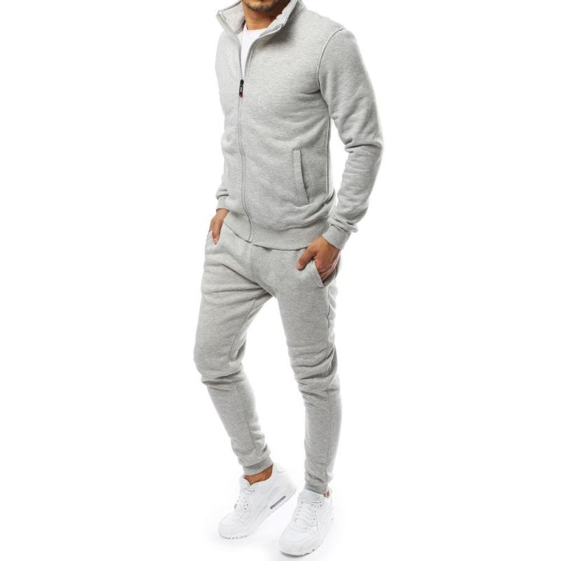 Pánska tepláková súprava SPORT svetlo šedá