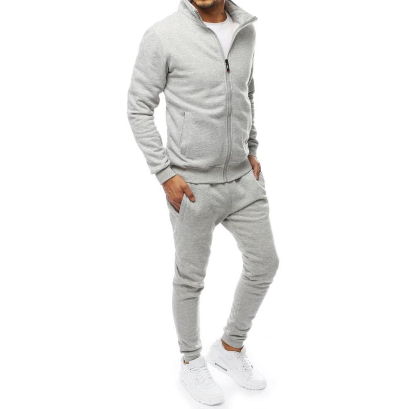 Pánska tepláková súprava SPORT svetlo šedá