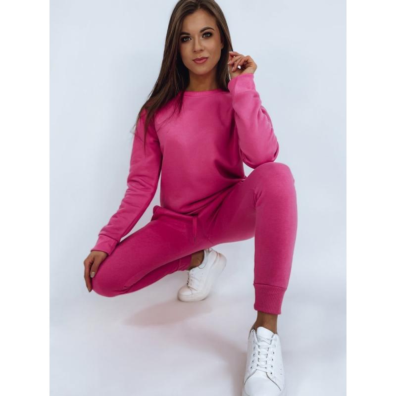 Dámská tepláková souprava růžová FITT 