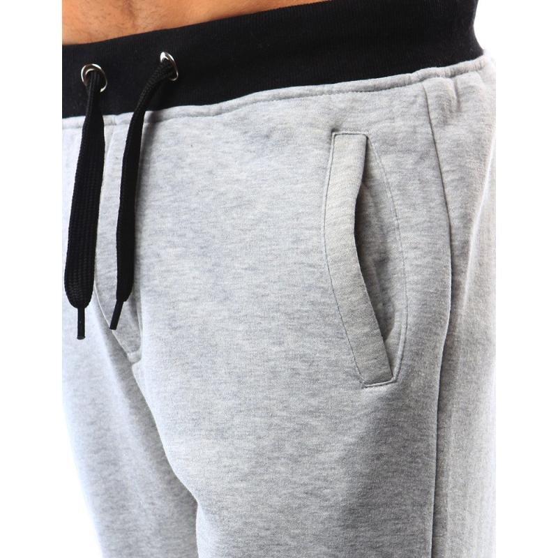 Szürke férfi melegítőnadrág szűk derékkal