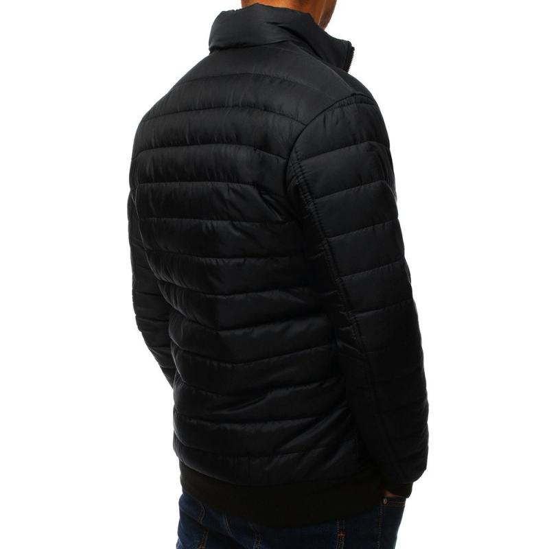 Pánska bunda prechodová prešívaná čierna TX3270