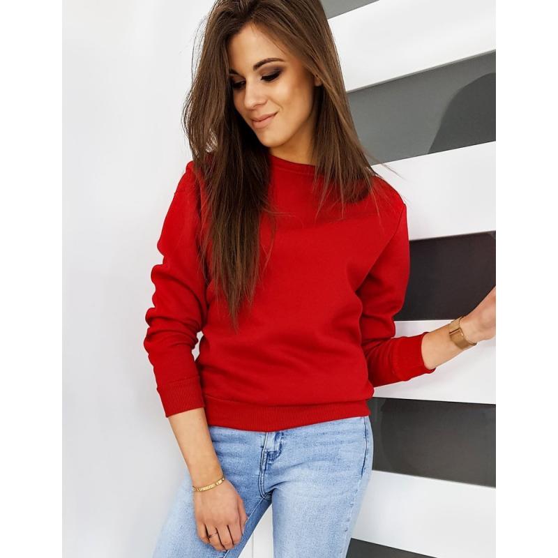 Női pulóver FASHION II piros