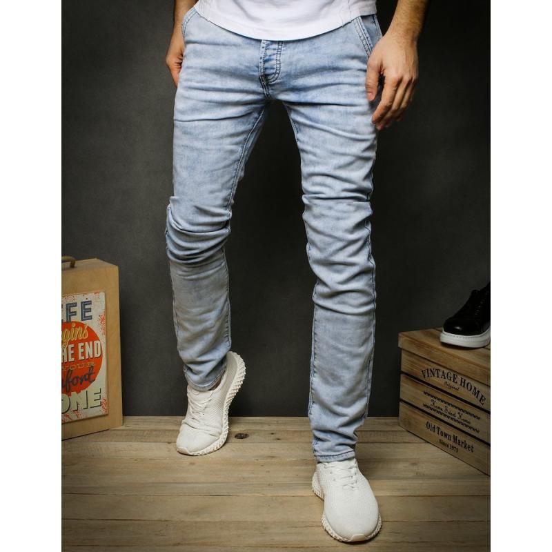Pánske jeansy modrej UX2426