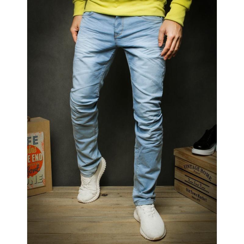 Pánske jeansy modrej UX2427