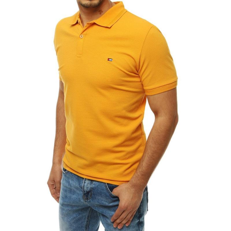 Férfi póló póló sárga PX0268