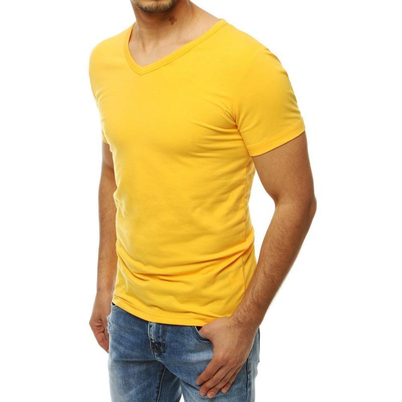Pánské triko žluté RX4115