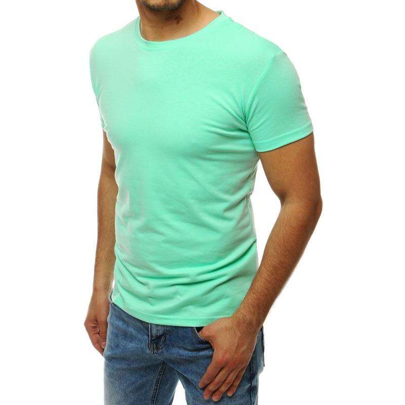 Pánske tričko bez potlače mätovej RX4193