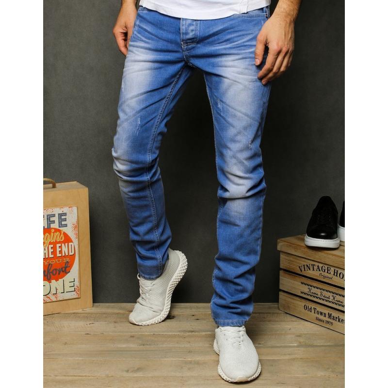 Pánske jeansy modrej UX2429