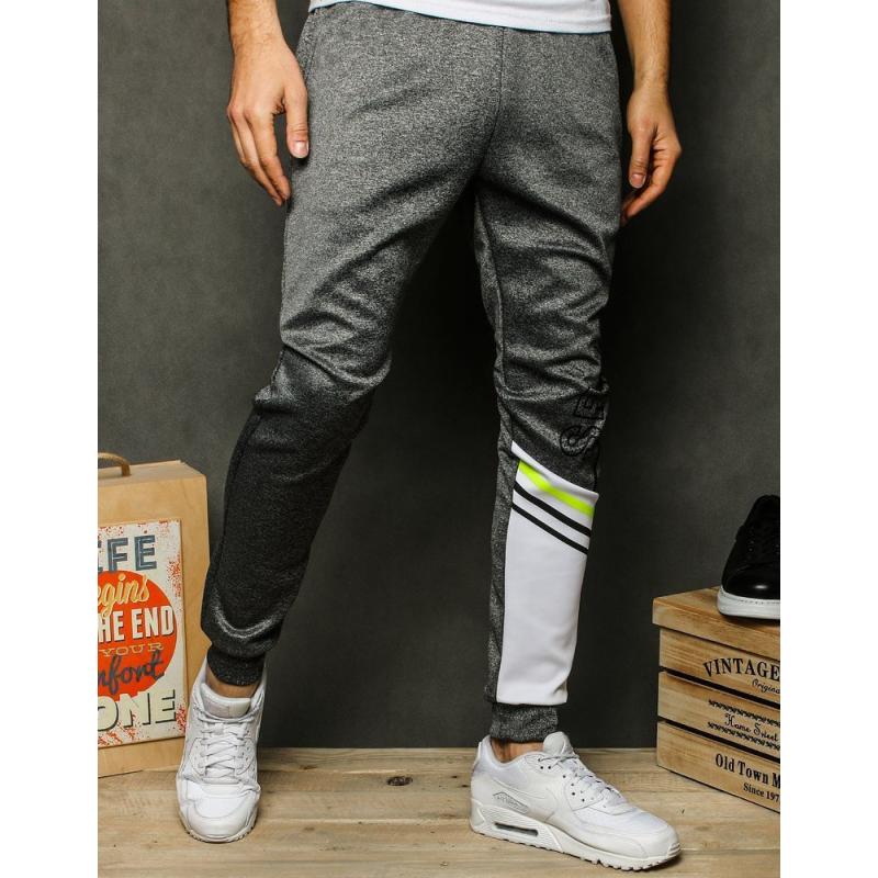 Férfi melegítőnadrág sötétszürke UX2527