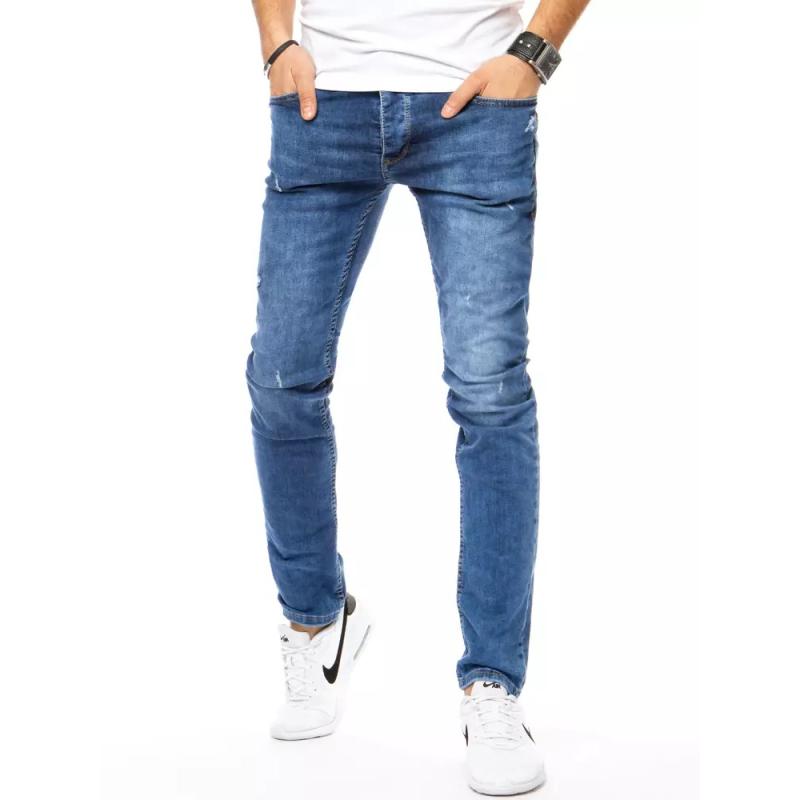Pánské kalhoty riflové modré UX2604