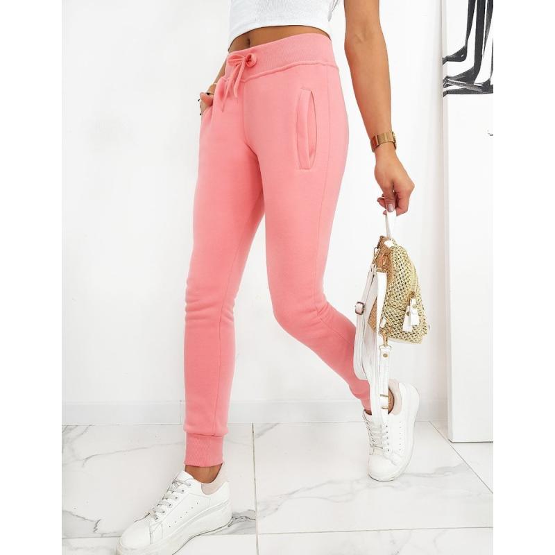 Dámske športové tepláky FITS ružová