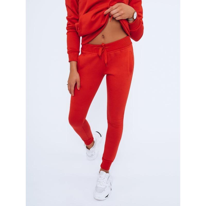 Dámske športové tepláky FITS červená