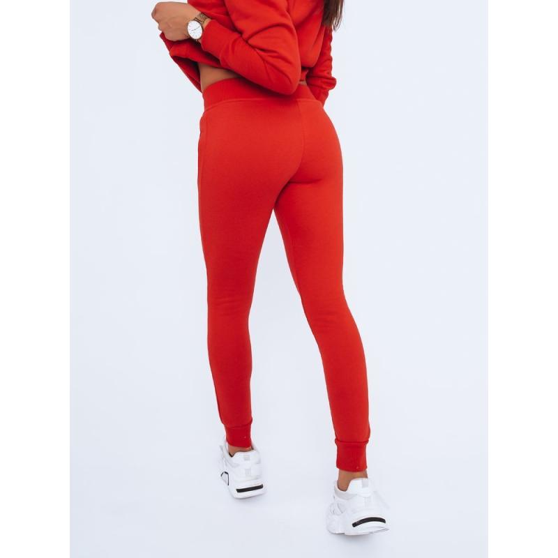 Dámske športové tepláky FITS červená