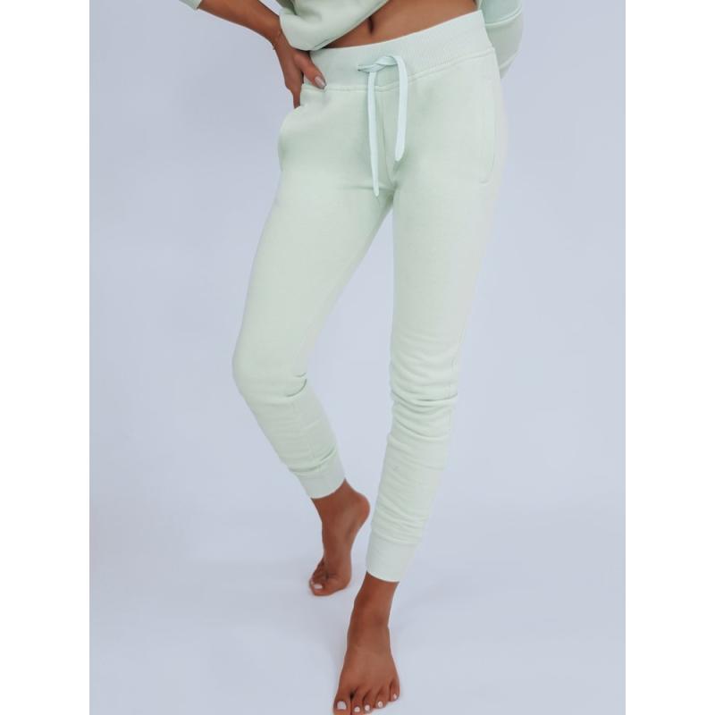 Női sportos melegítőnadrág FITS menta