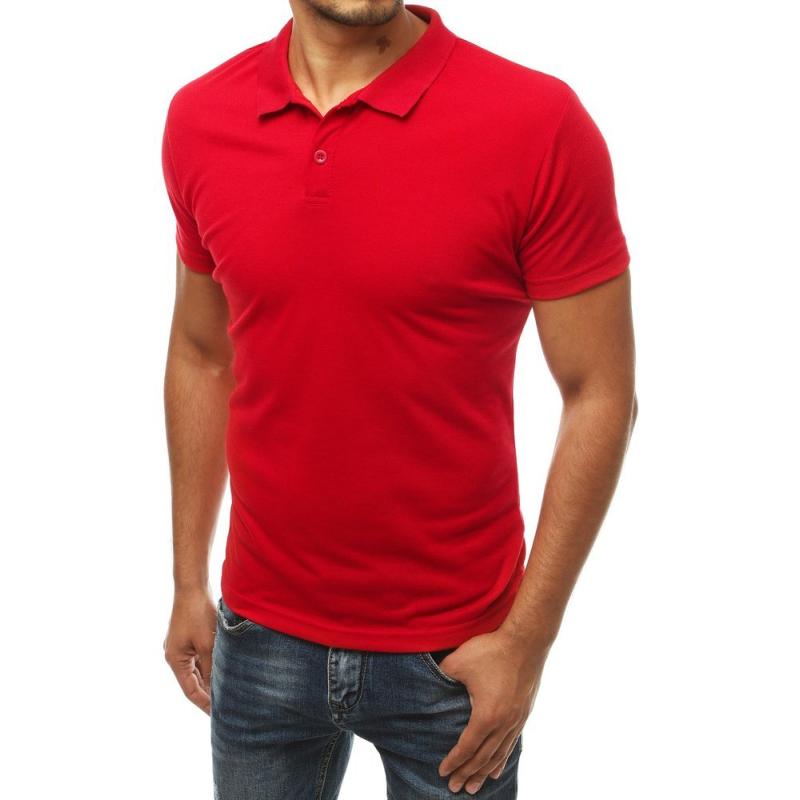 Pánsky polo tričko červené px0312