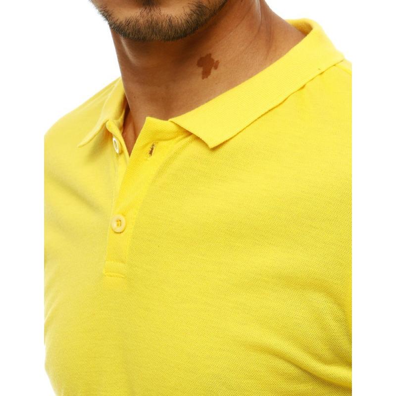 Férfi pólóing sárga px0314