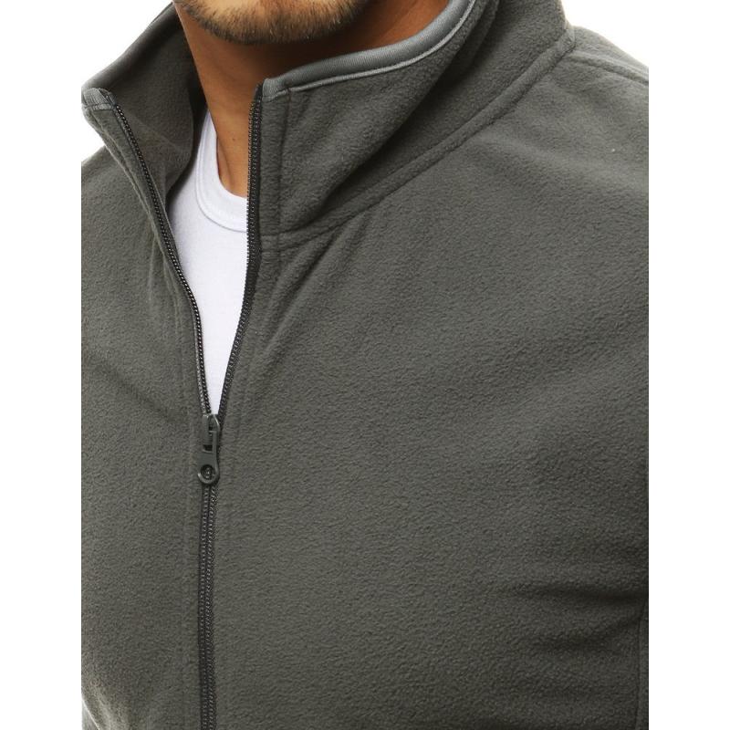 Bluza męska rozpinana ciemnoszara BX4772