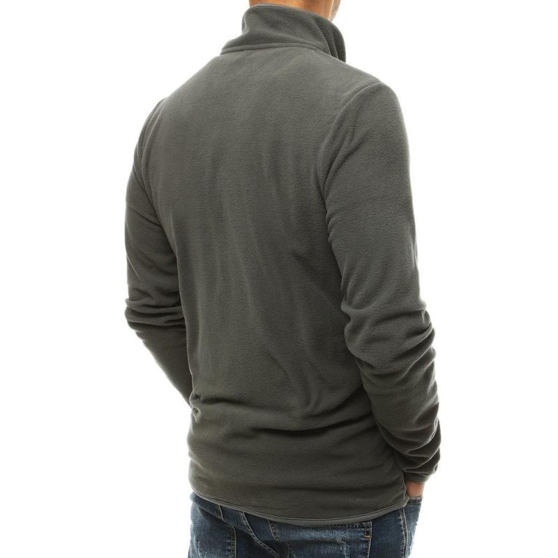 Bluza męska rozpinana ciemnoszara BX4772