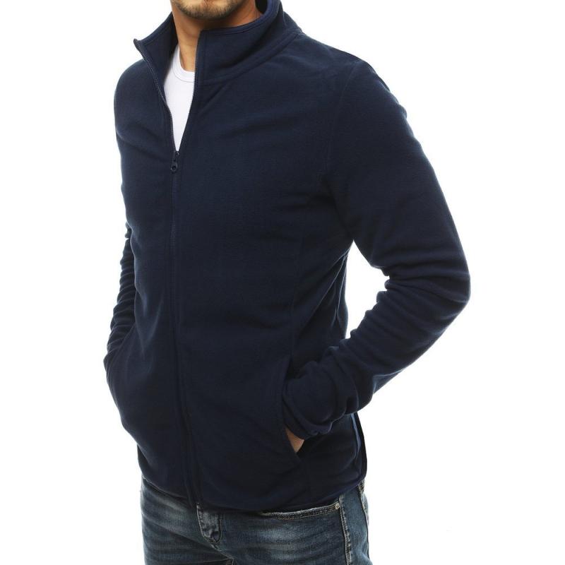 Bluza męska rozpinana granatowa BX4775