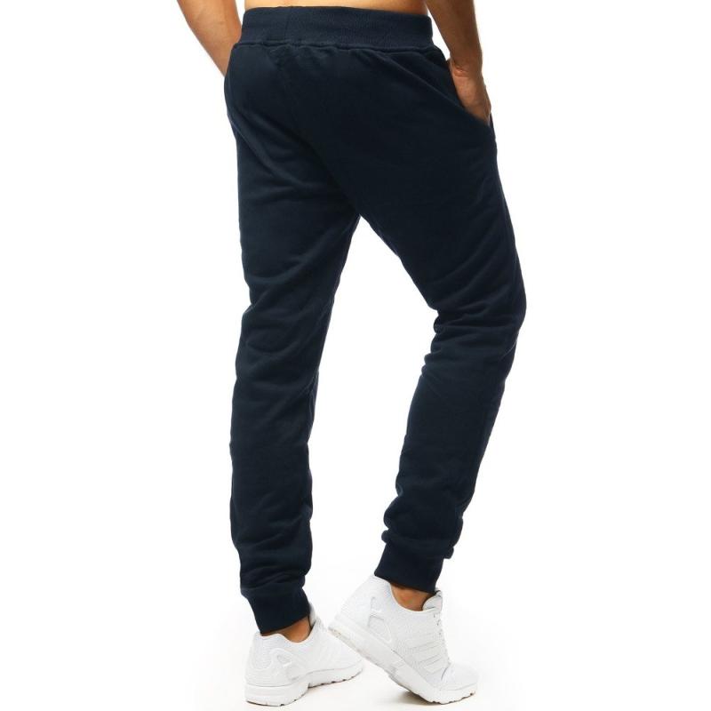 Pánské tmavě modrá tepláky