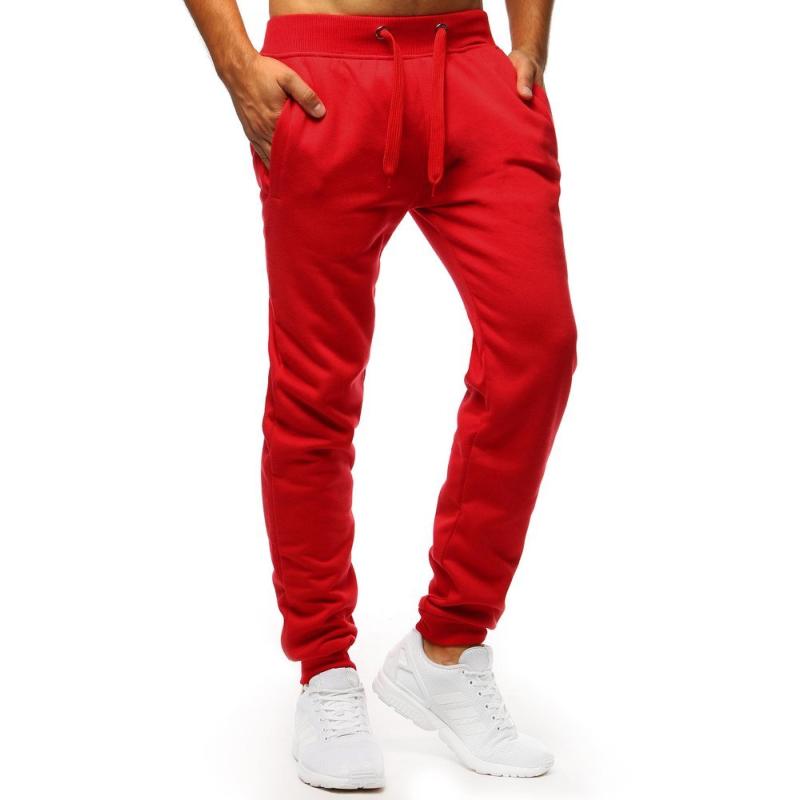 Červené pánske tepláky