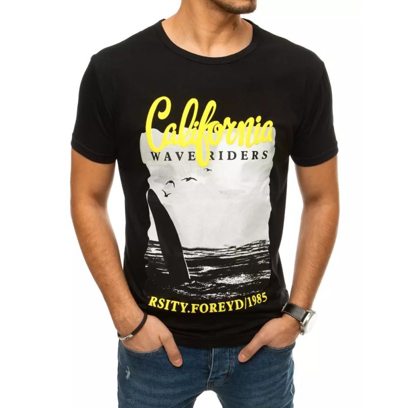 Pánské tričko CALIFORNIA černé rx4377