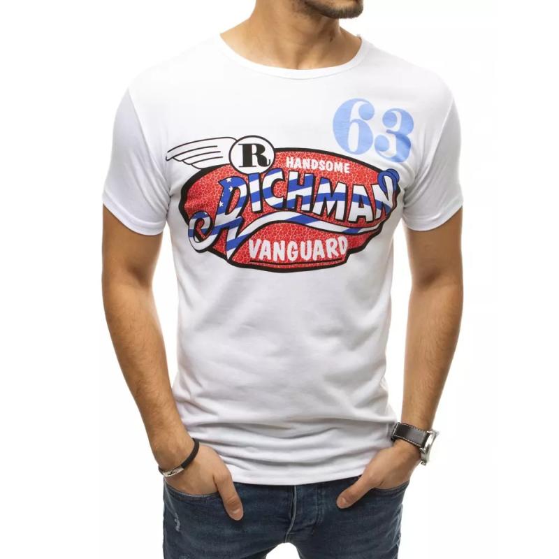 Pánské tričko RICHMAN bílé rx4422
