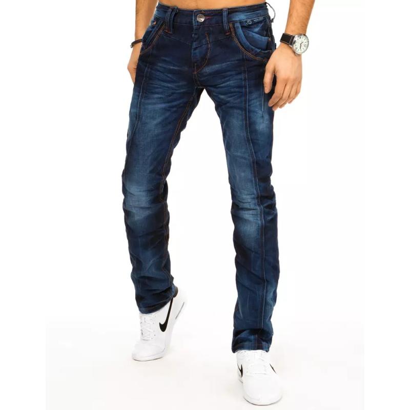 Pánske džínsové nohavice PROS modrá
