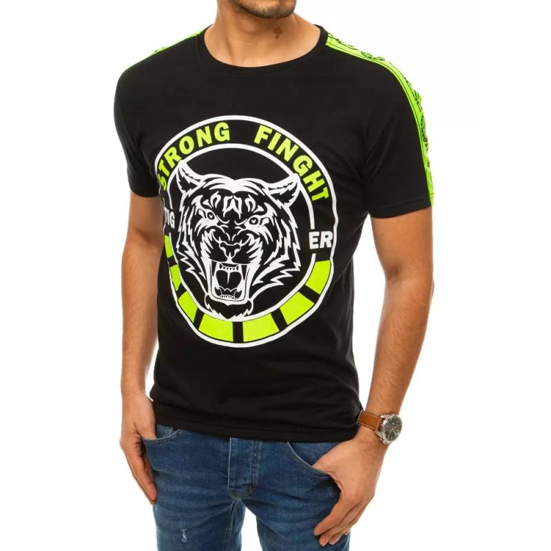 Pánské tričko černé TIGER