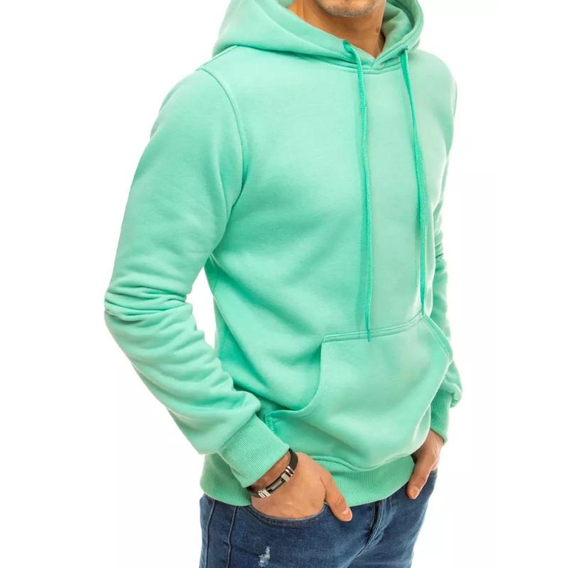 Pánska mikina s kapucňou mint