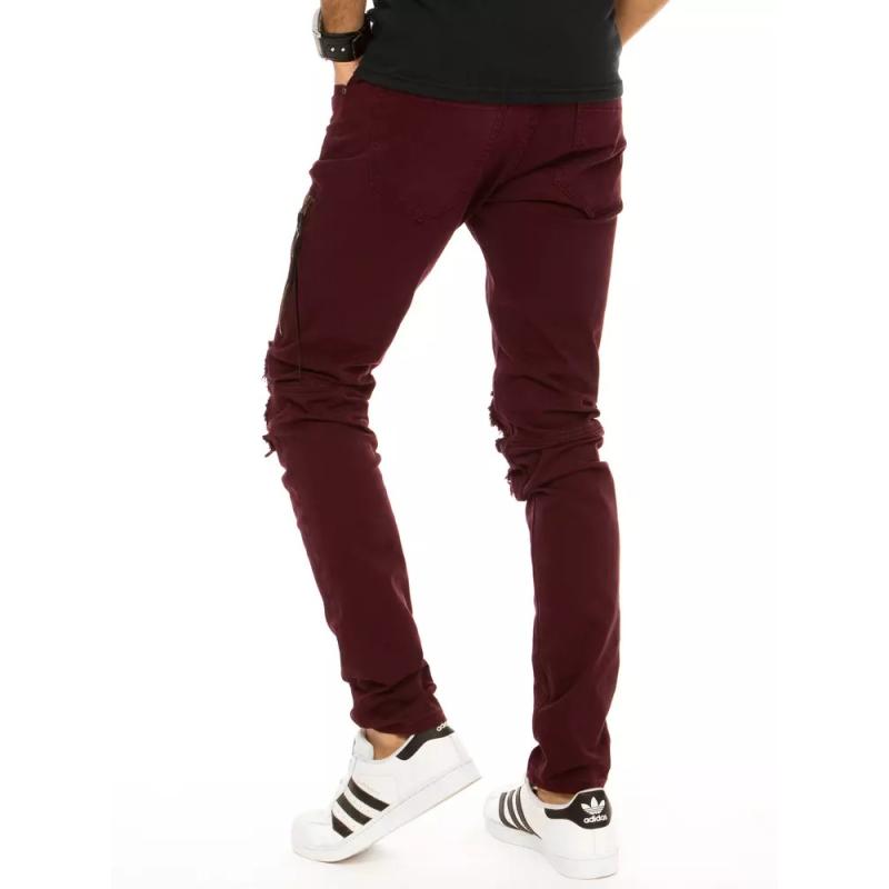 Pánska rifle červené YOUTH