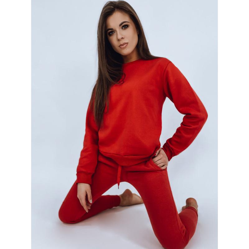 Dámská tepláková souprava FITT červená 