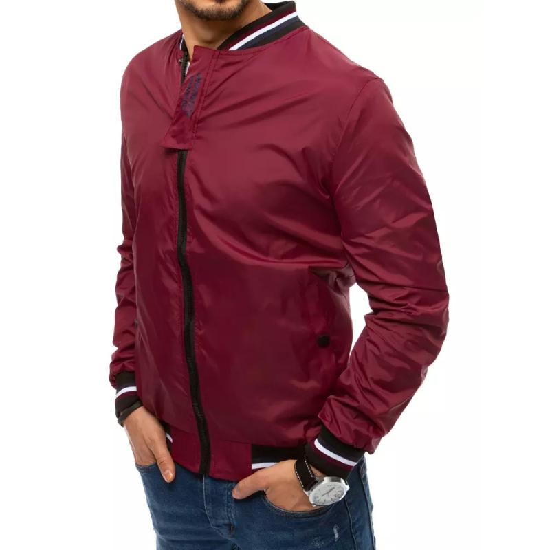 Férfi tavaszi kabát piros ALESSANDRO