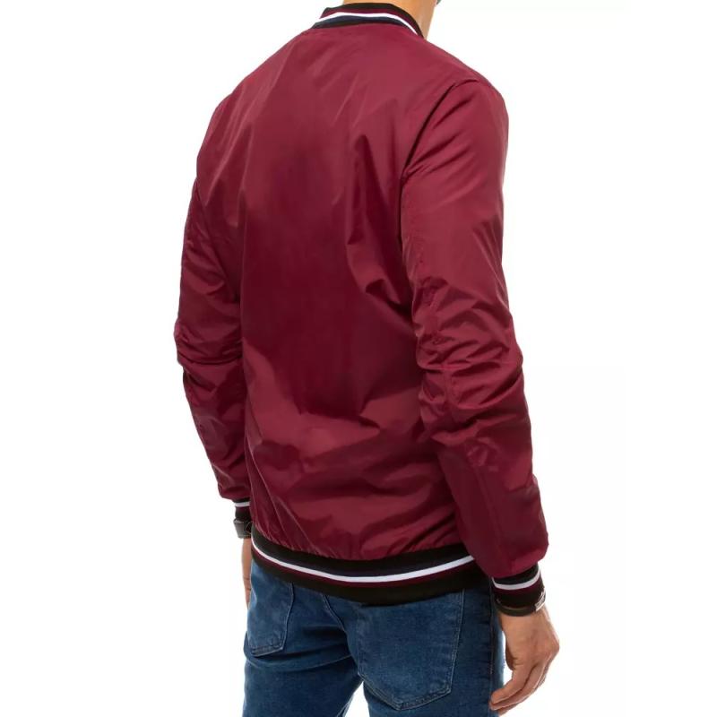 Férfi tavaszi kabát piros ALESSANDRO