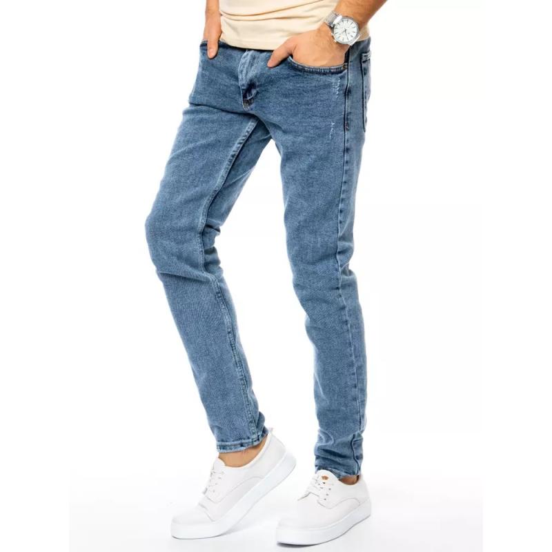 Pánske džínsové nohavice LINESAR modrá