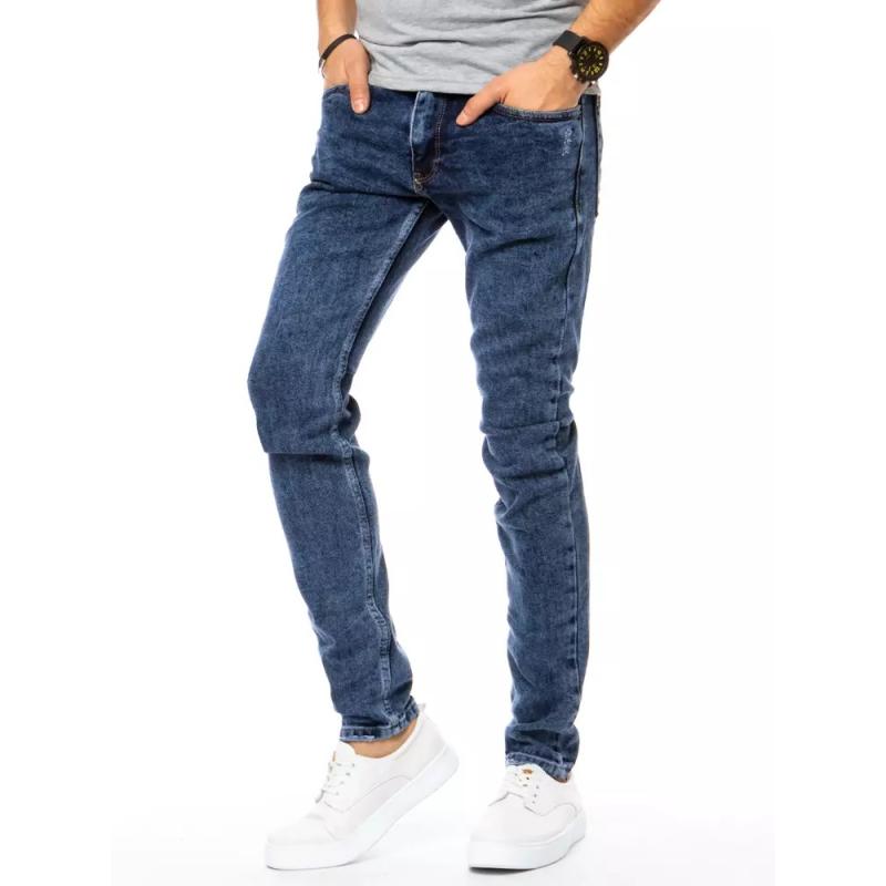 Pánske džínsové nohavice modré