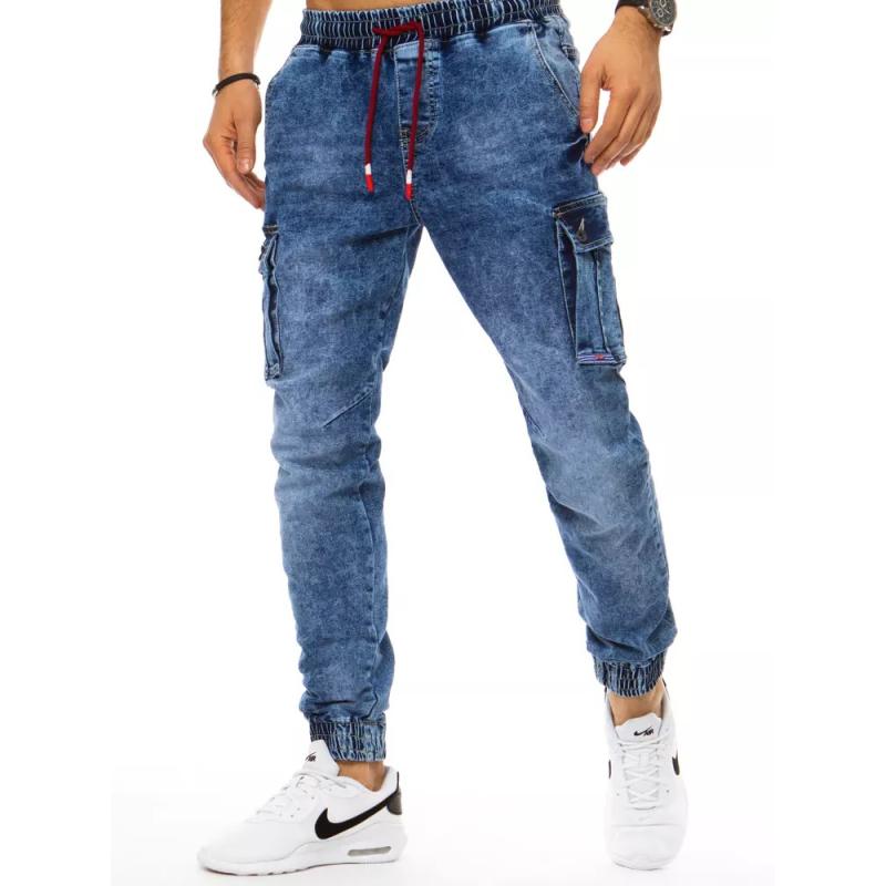 Pánske džínsové nohavice LINAV modrá