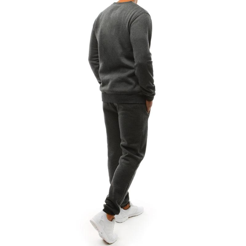 Pánska tepláková súprava tmavo šedá