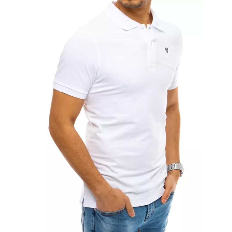 Pánske tričko s potlačou bielej BASE